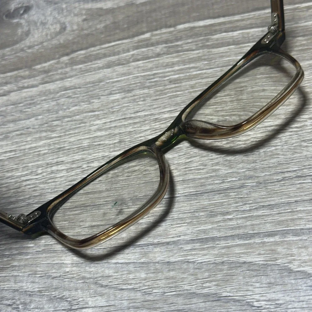 Badgley Mischka Hayes Eyeglasses Women 51-18-145 Green Square‎ Plastic Frame